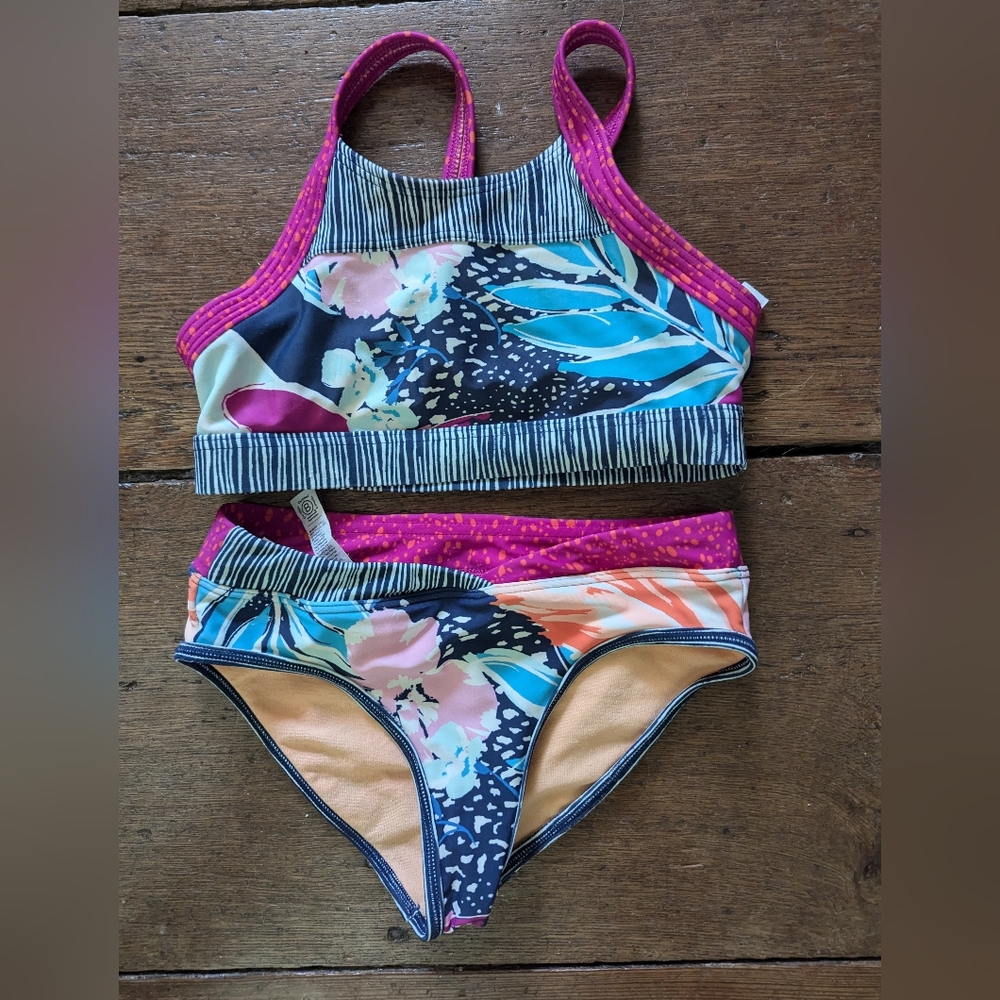 Athleta girl Size Xs/6 Two Piece Swimsuit